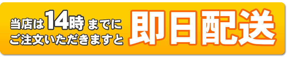 指定時間までで即日出荷