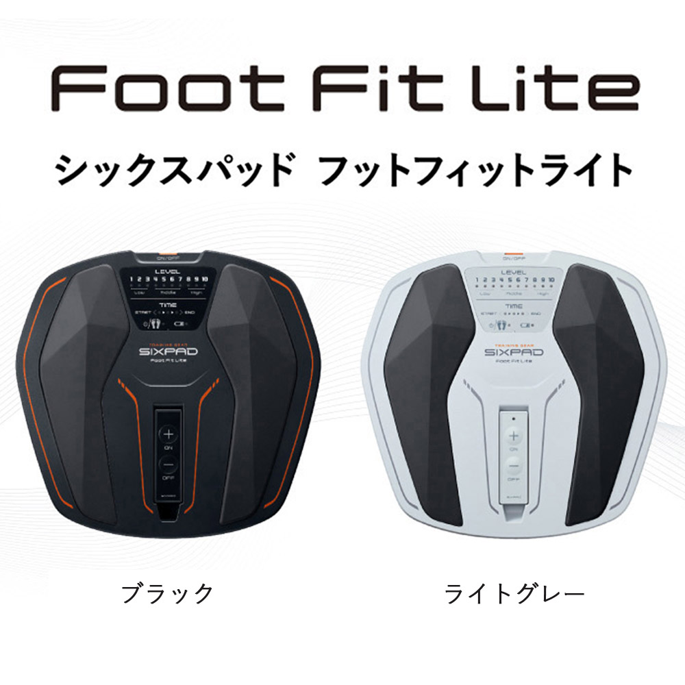 シックスパッド フットフィットライト SIXPAD Foot Fit Lite（ブラック 