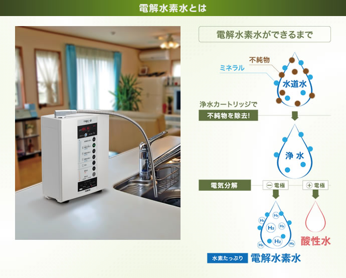 トレビFWH-6000 フジ医療器 | キッチン家電,水素水生成器 | 株式会社